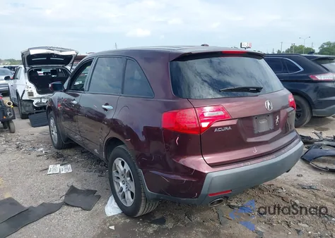 2008 Acura Mdx z USA, uszkodzony, nr VIN 2HNYD28228H534806
